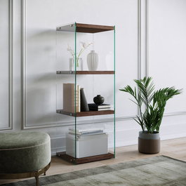 Hanah Home Estantería R301 de Nogal